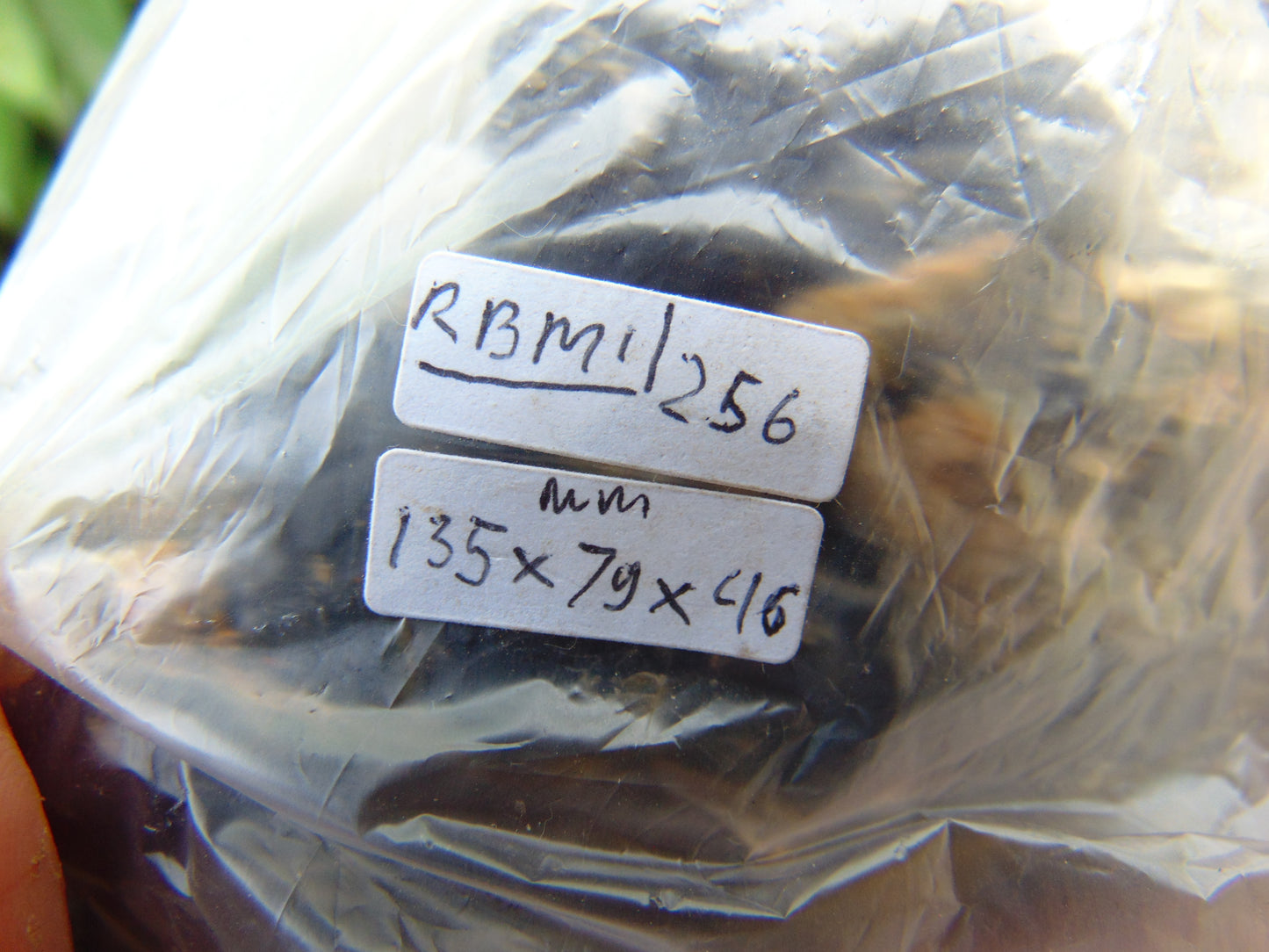 256 gram Rough Raw Indonesian Blue Amber for Healing RBM1