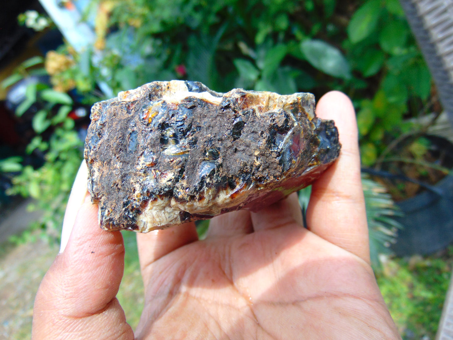 88 gram Rough Raw Indonesian Blue Amber for Healing AGRB129