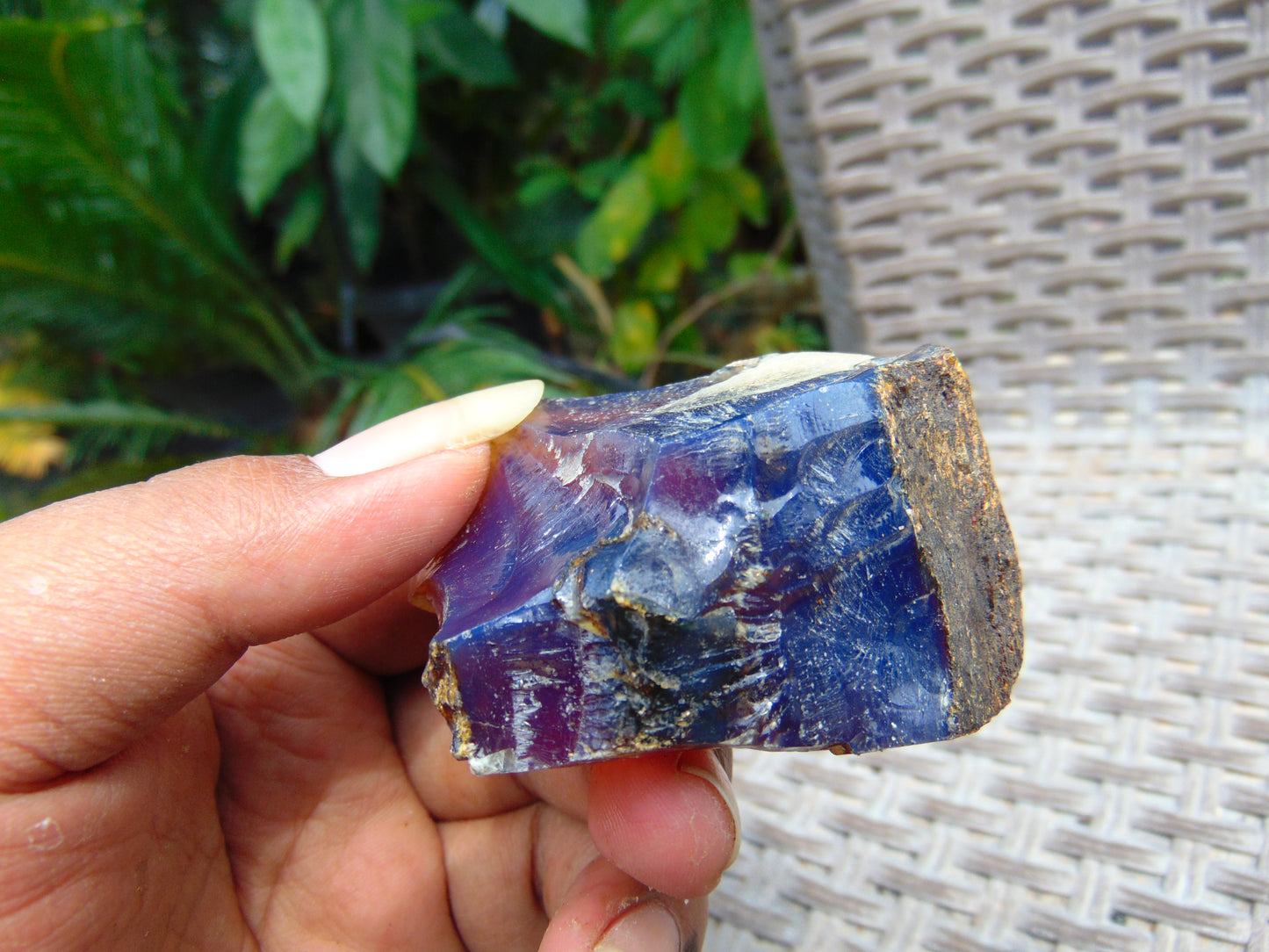 36 gram Rough Raw Indonesian Blue Amber for Healing AGRB121