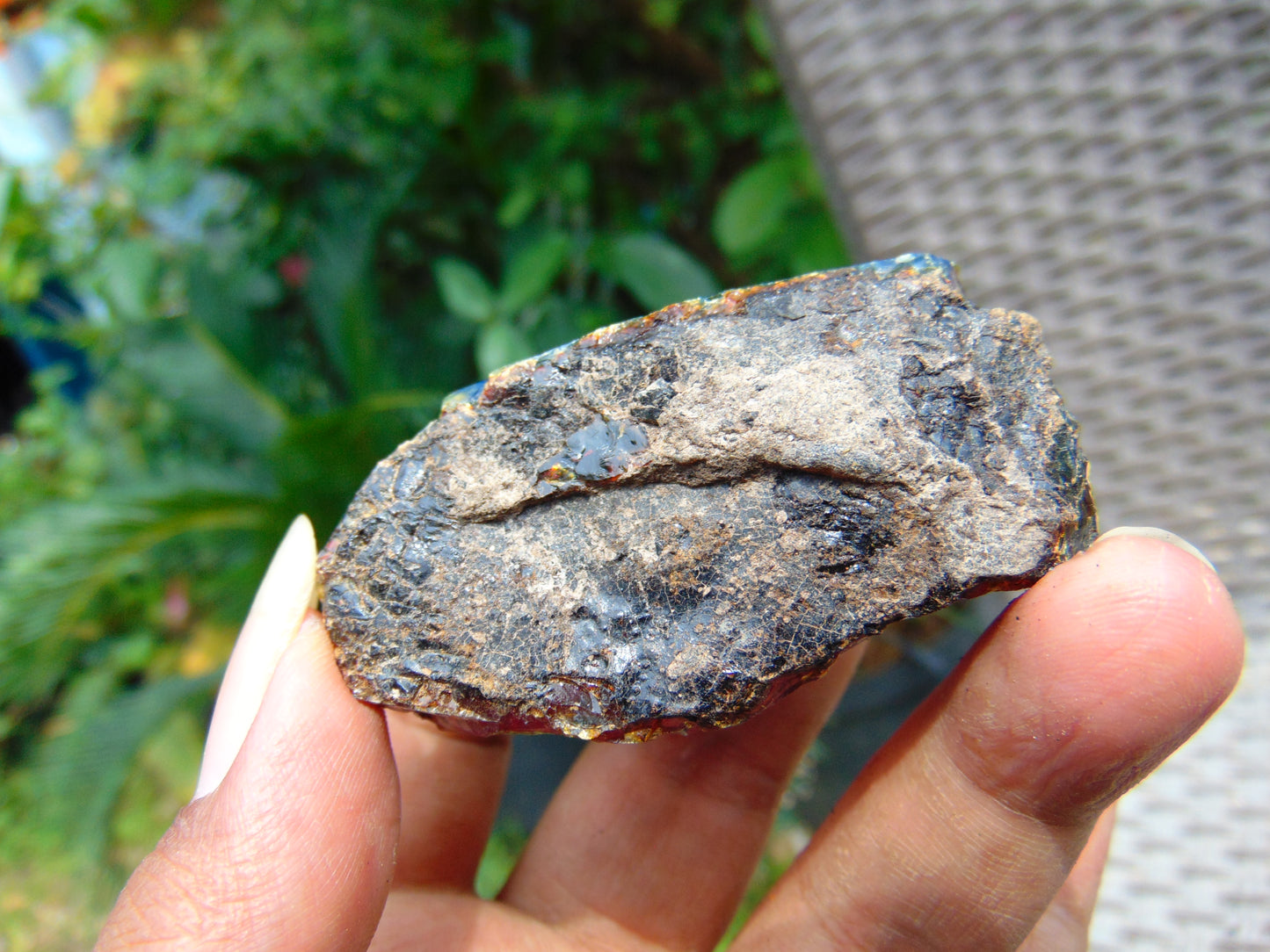 31 gram Rough Raw Indonesian Blue Amber for Healing AGRB127