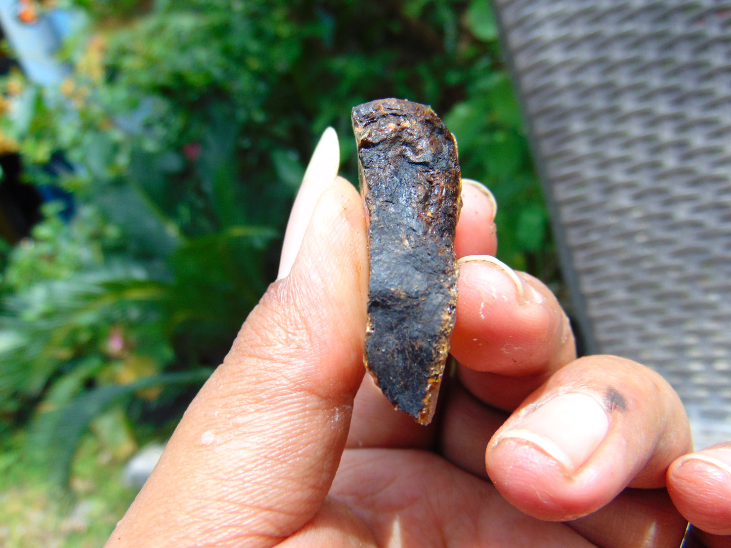 7 gram Rough Raw Indonesian Blue Amber for Healing AGRB160