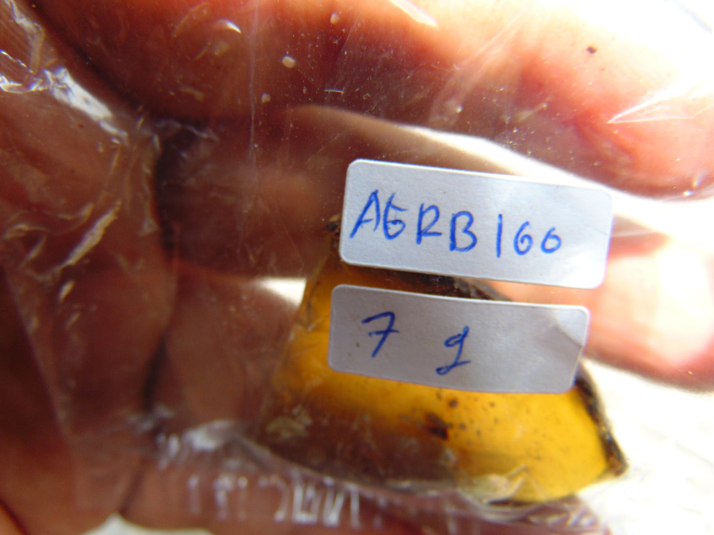 7 gram Rough Raw Indonesian Blue Amber for Healing AGRB160