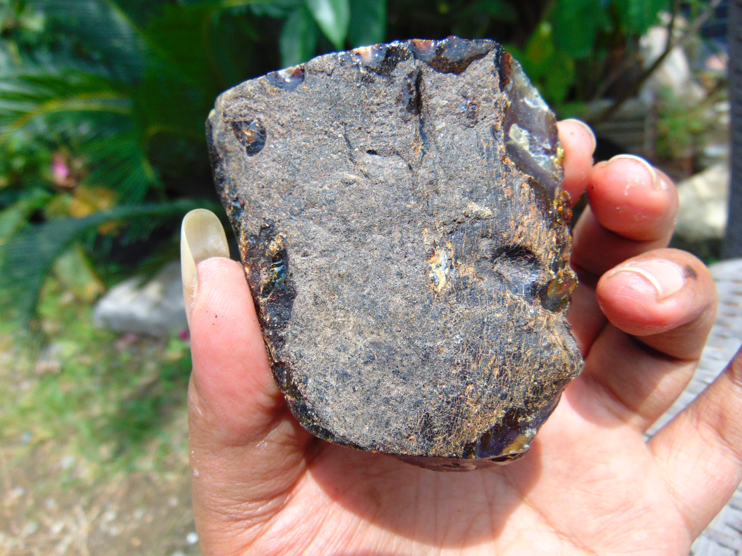 71 gram Rough Raw Indonesian Blue Amber for Healing AGRB130