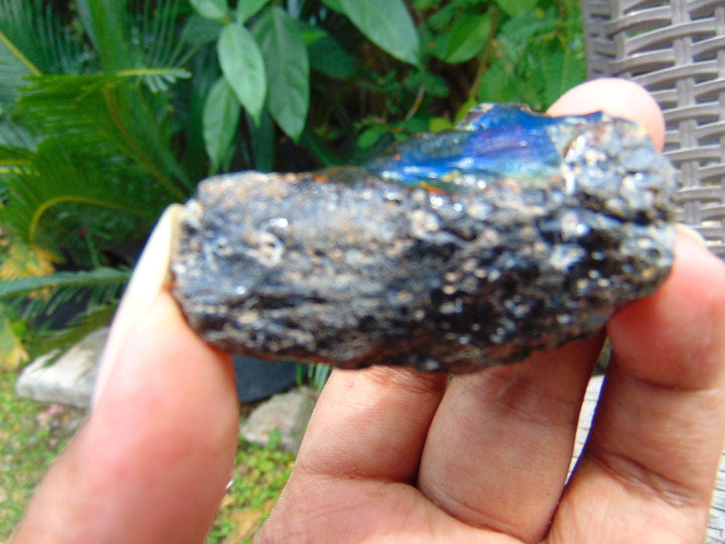 15 gram Rough Raw Indonesian Blue Amber for Healing AGRB111