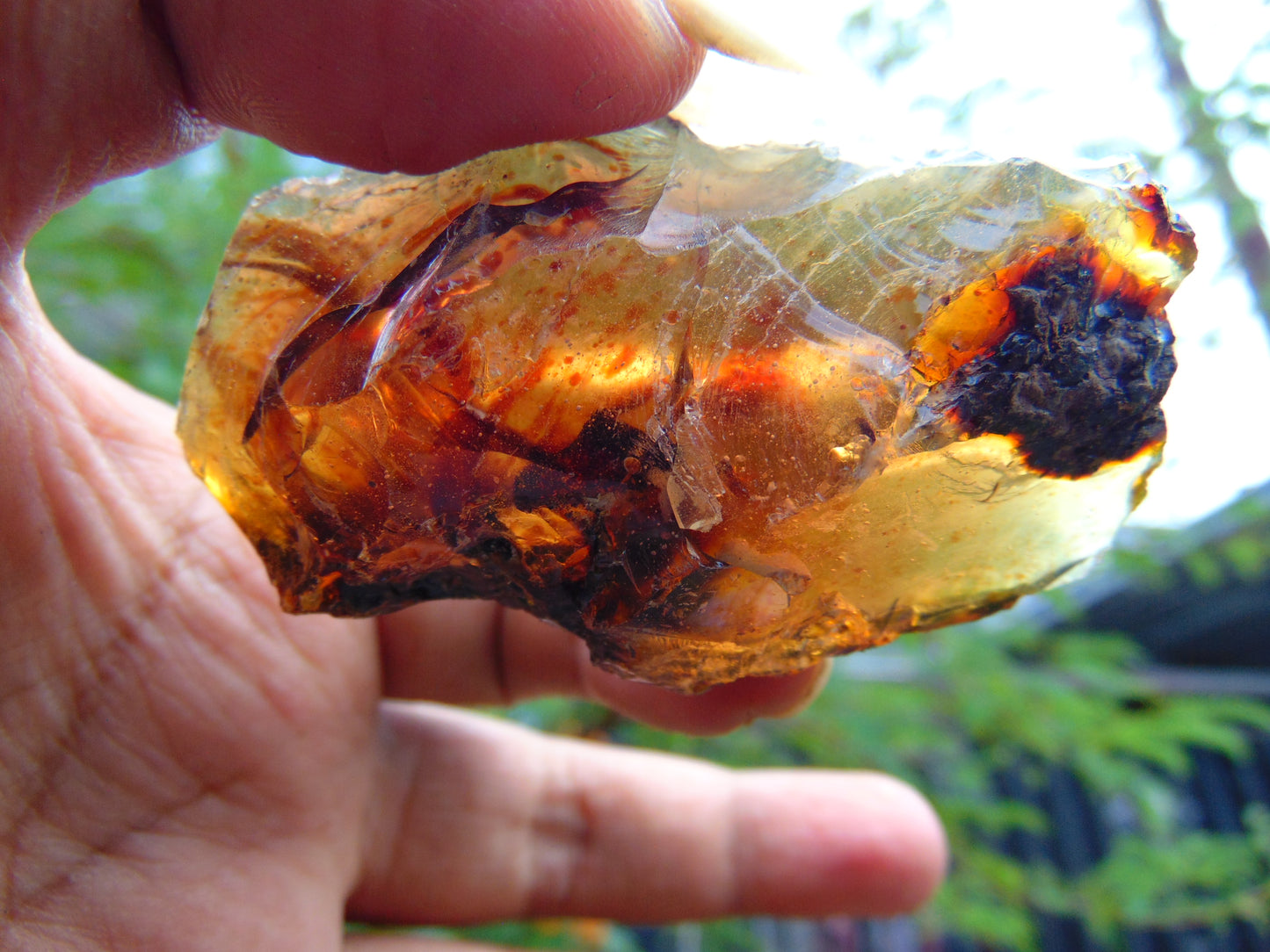 21 gram Rough Raw Indonesian Blue Amber for Healing AGRB126