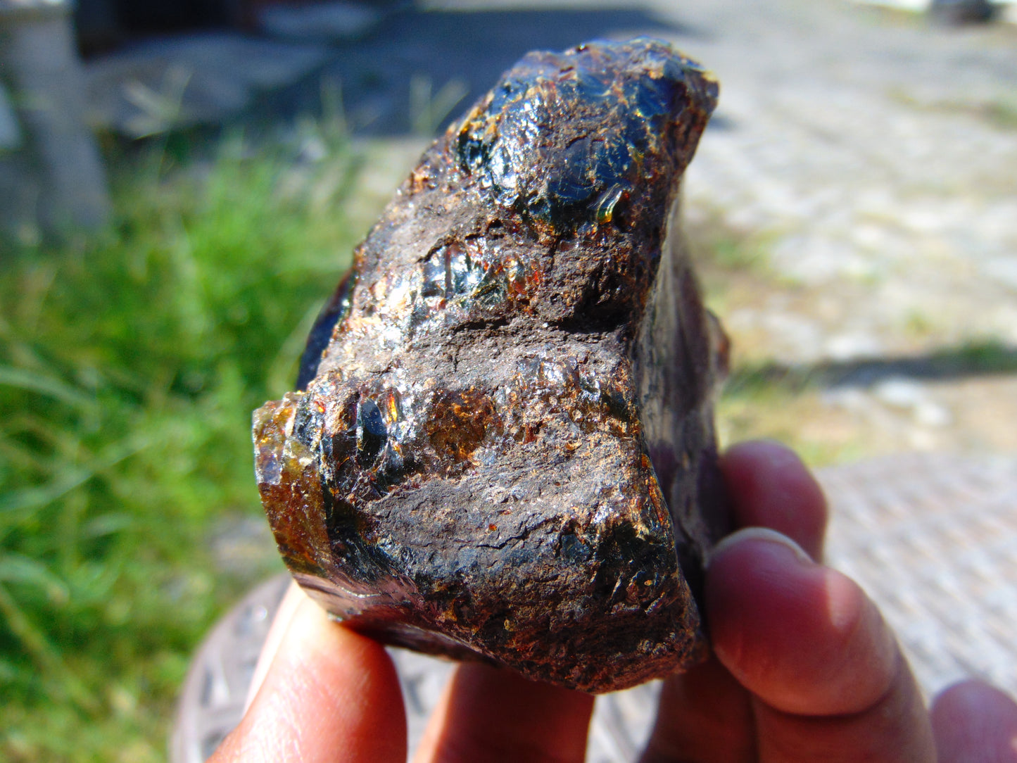 59 gram Rough Raw Indonesian Blue Amber for Healing AGRB105