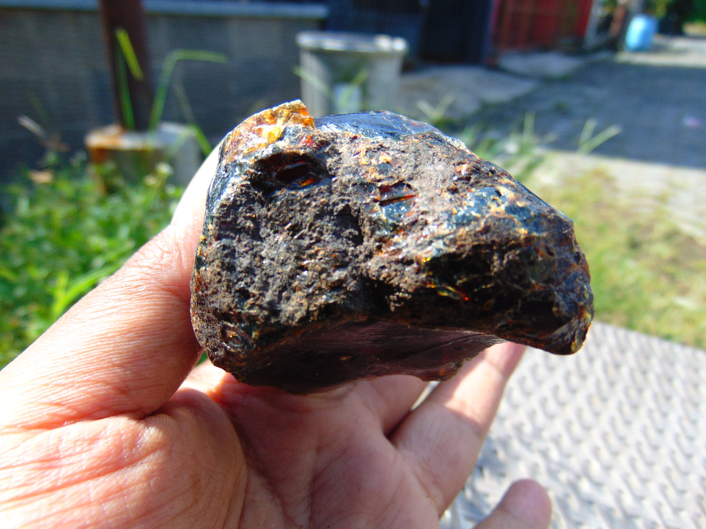 59 gram Rough Raw Indonesian Blue Amber for Healing AGRB105