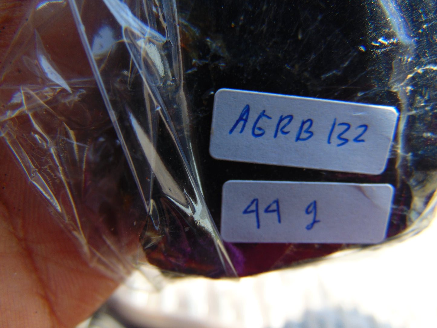 44 gram Rough Raw Indonesian Blue Amber for Healing AGRB132