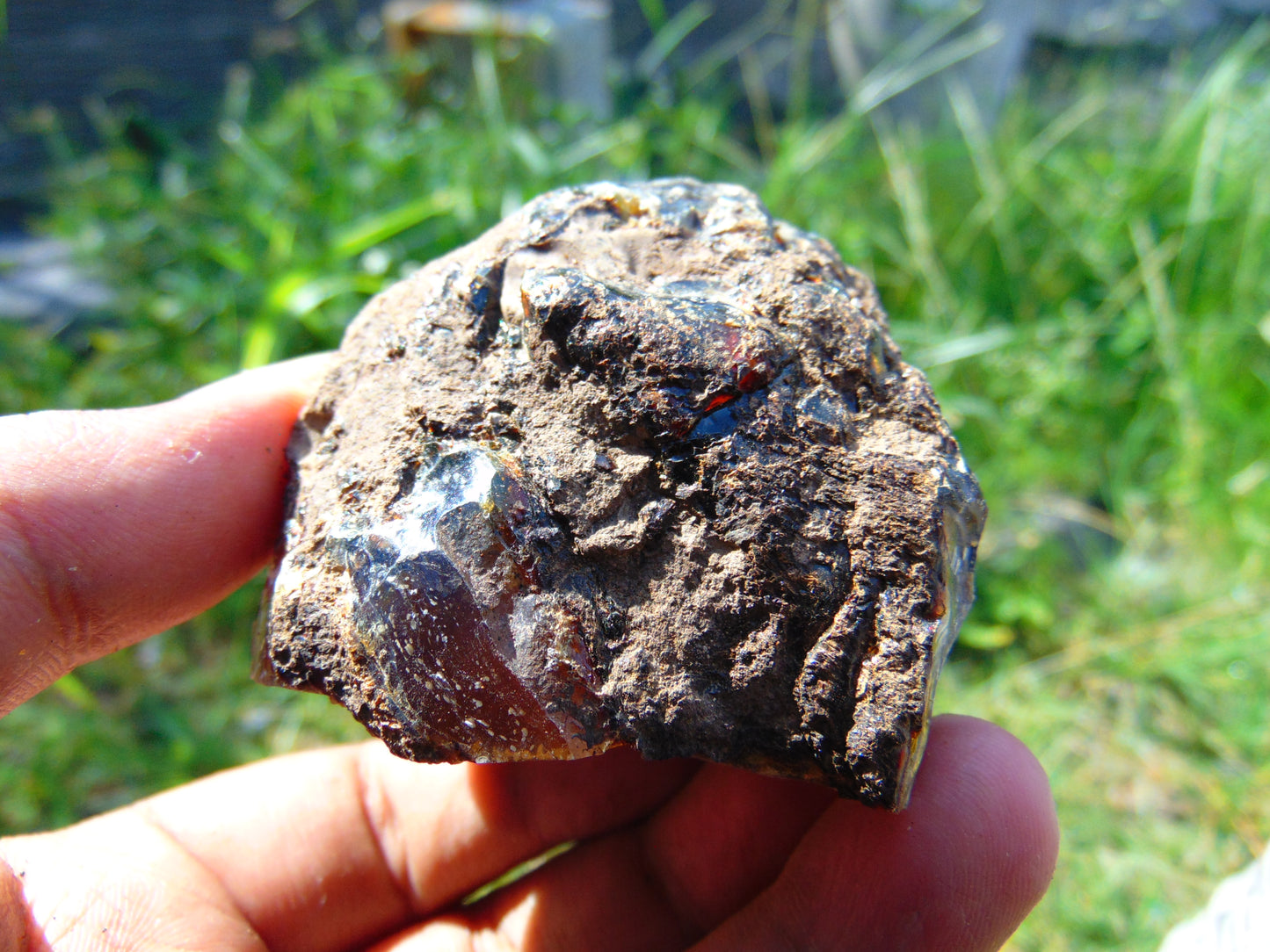 85 gram Rough Raw Indonesian Blue Amber for Healing AGRB107