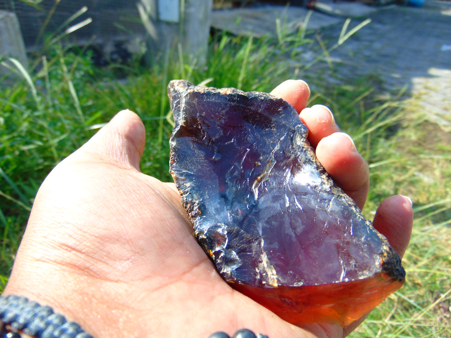 74 gram Rough Raw Indonesian Blue Amber for Healing AGRB146