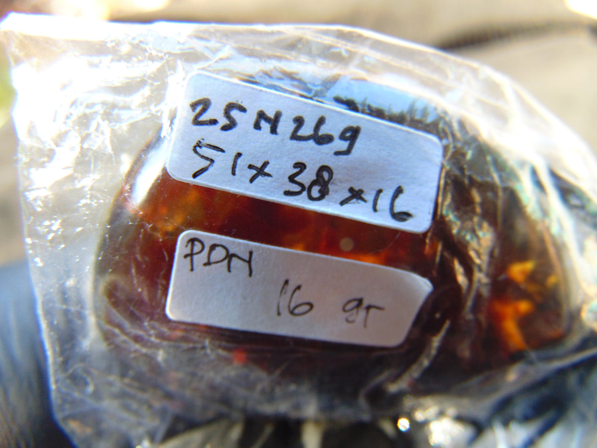 16 gram Pendant Indonesian Blue Amber for Healing 25N269