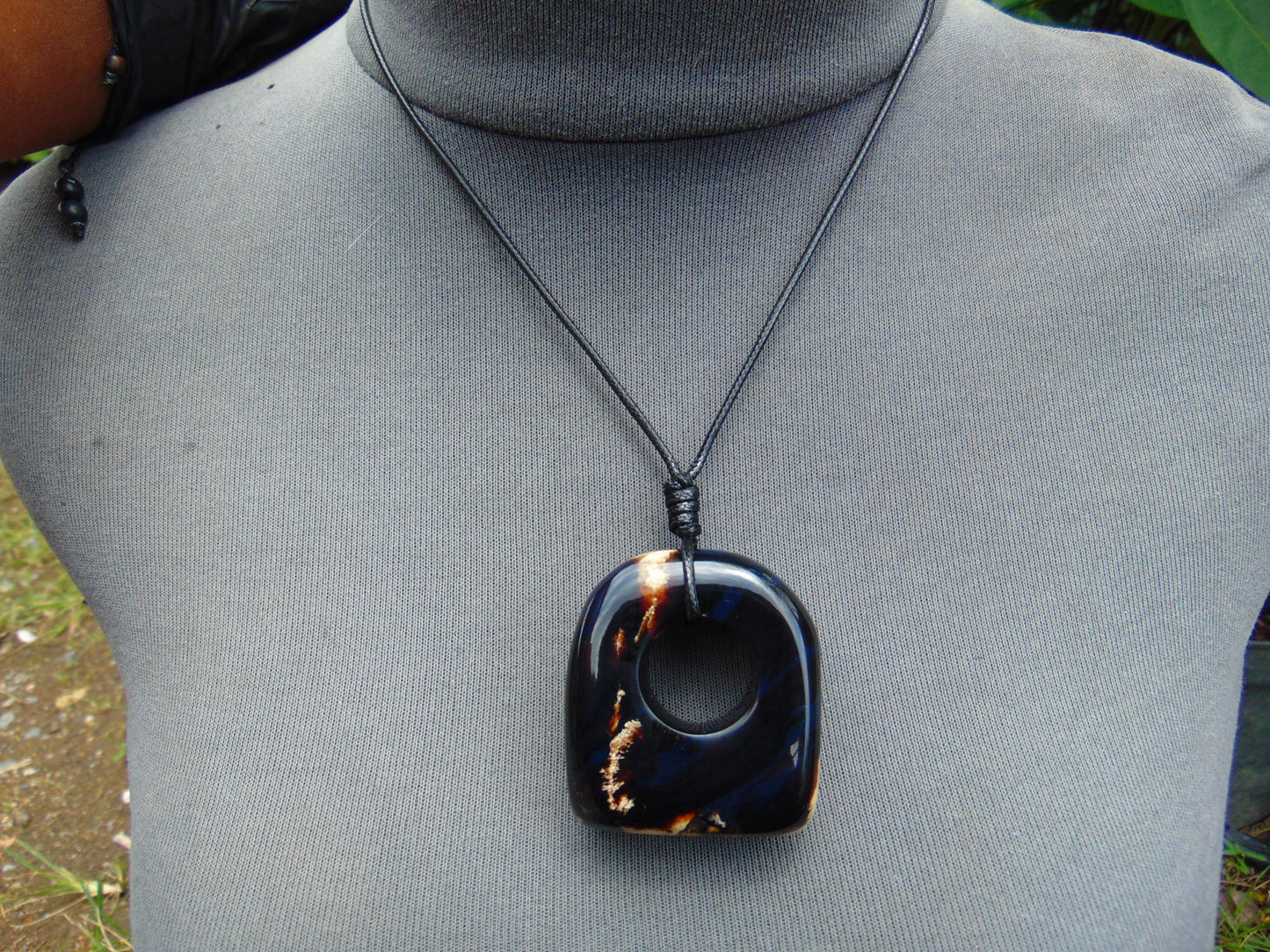 30 gram Ring Pendant Indonesian Blue Amber for Healing 25A218