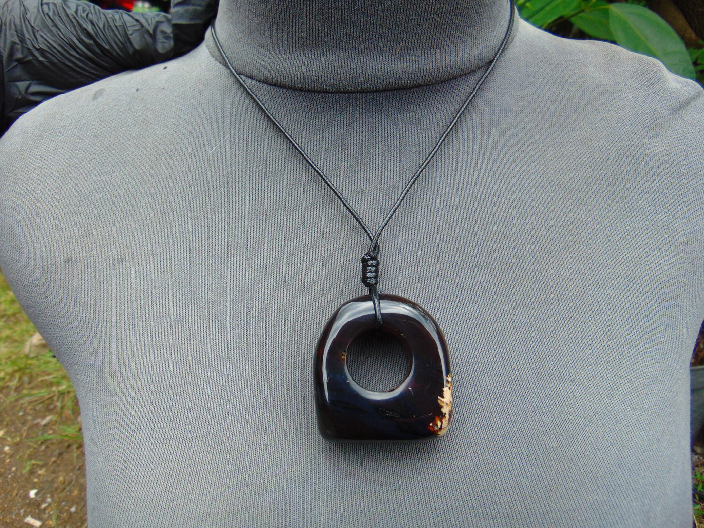 27 gram Ring Pendant Indonesian Blue Amber for Healing 25A215