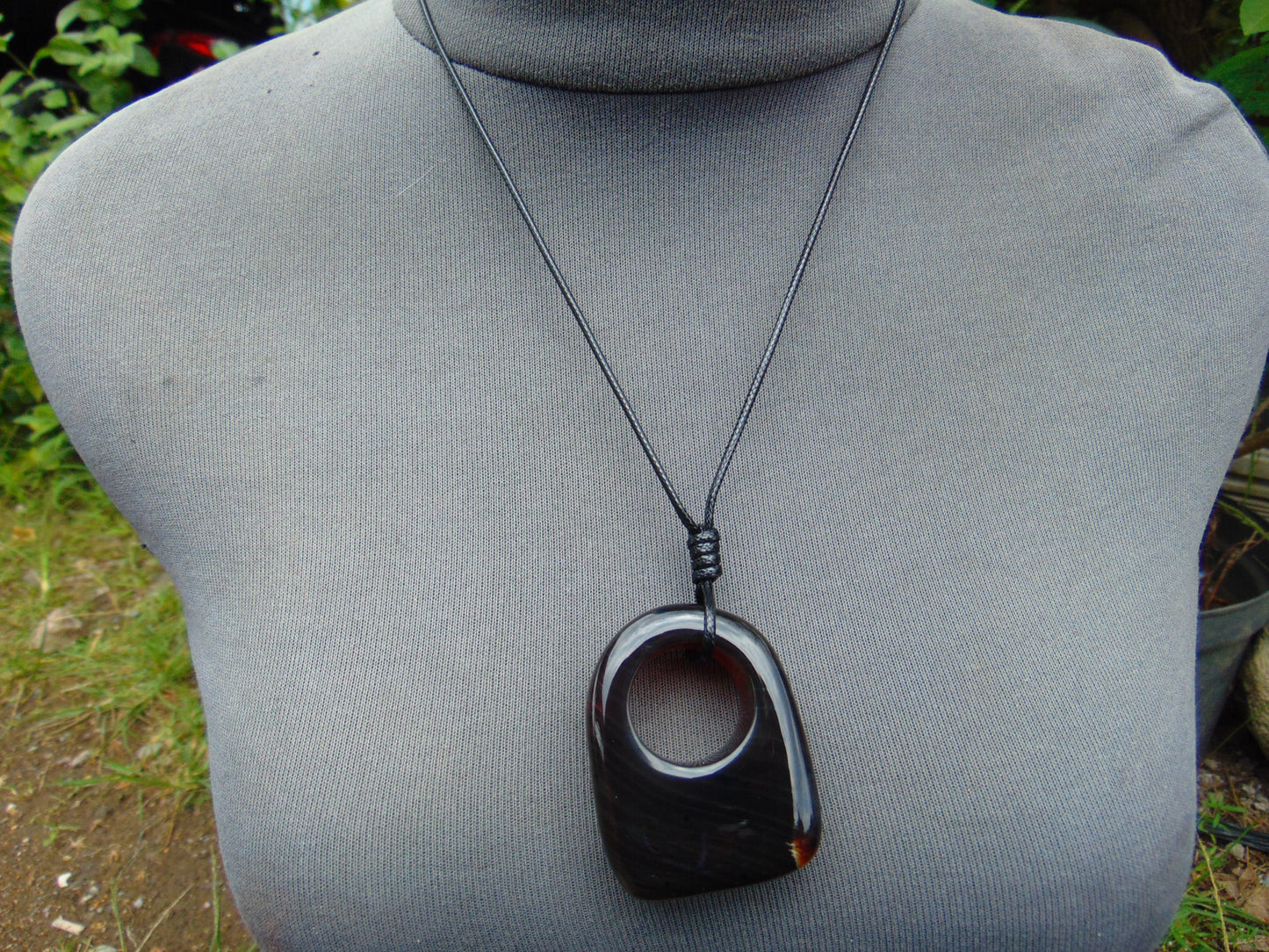 26 gram Ring Pendant Indonesian Blue Amber for Healing 25N174
