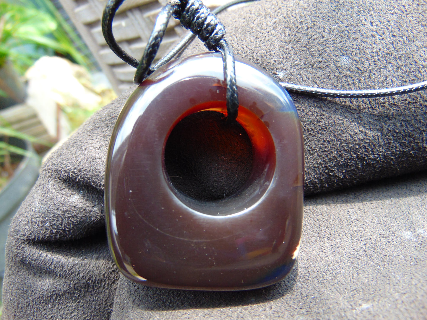 21 gram Ring Pendant Indonesian RED Amber for Healing 25N177