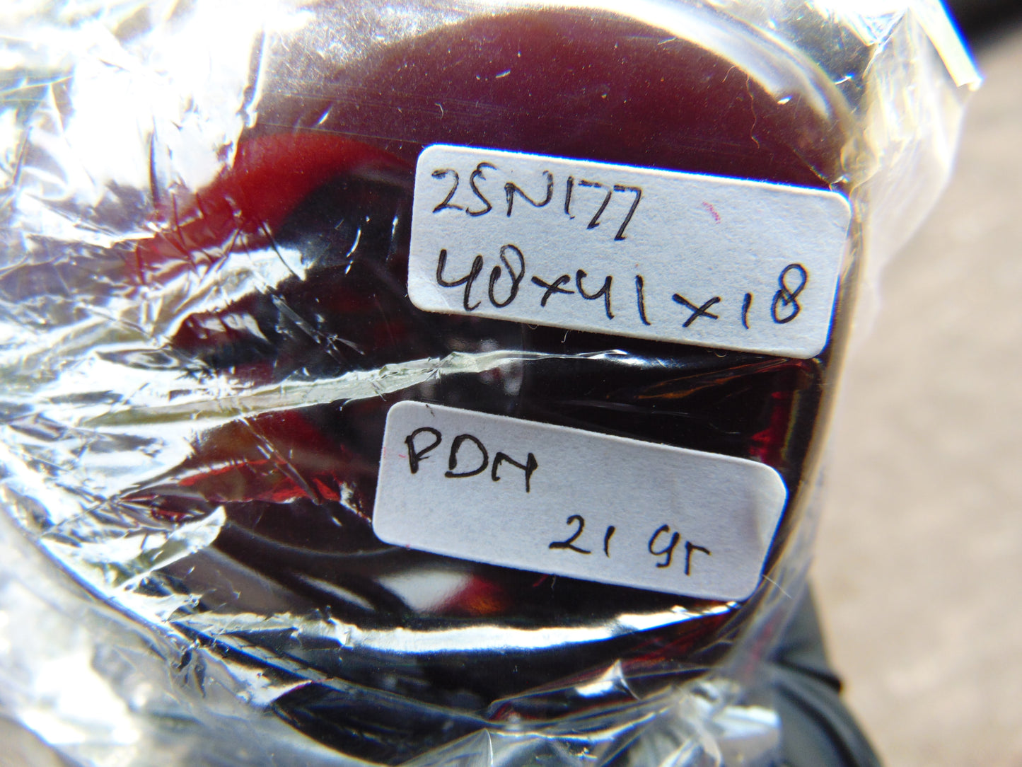 21 gram Ring Pendant Indonesian RED Amber for Healing 25N177