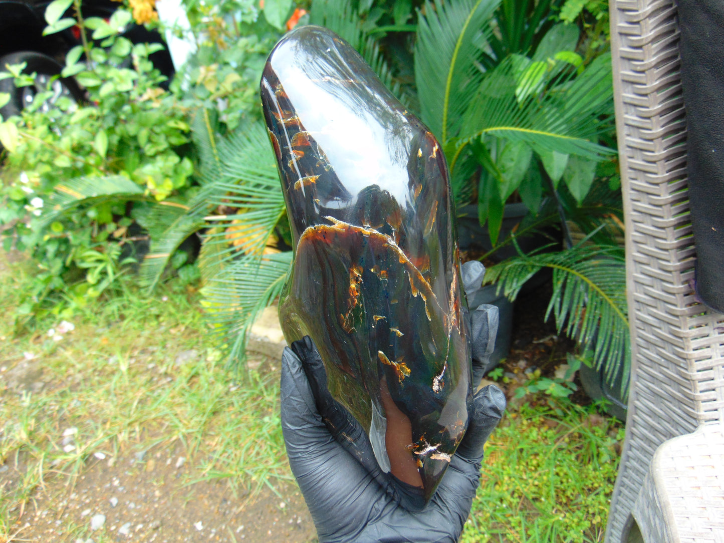 1251 gram full polished Indonesian Dark Amber for Healing ML62