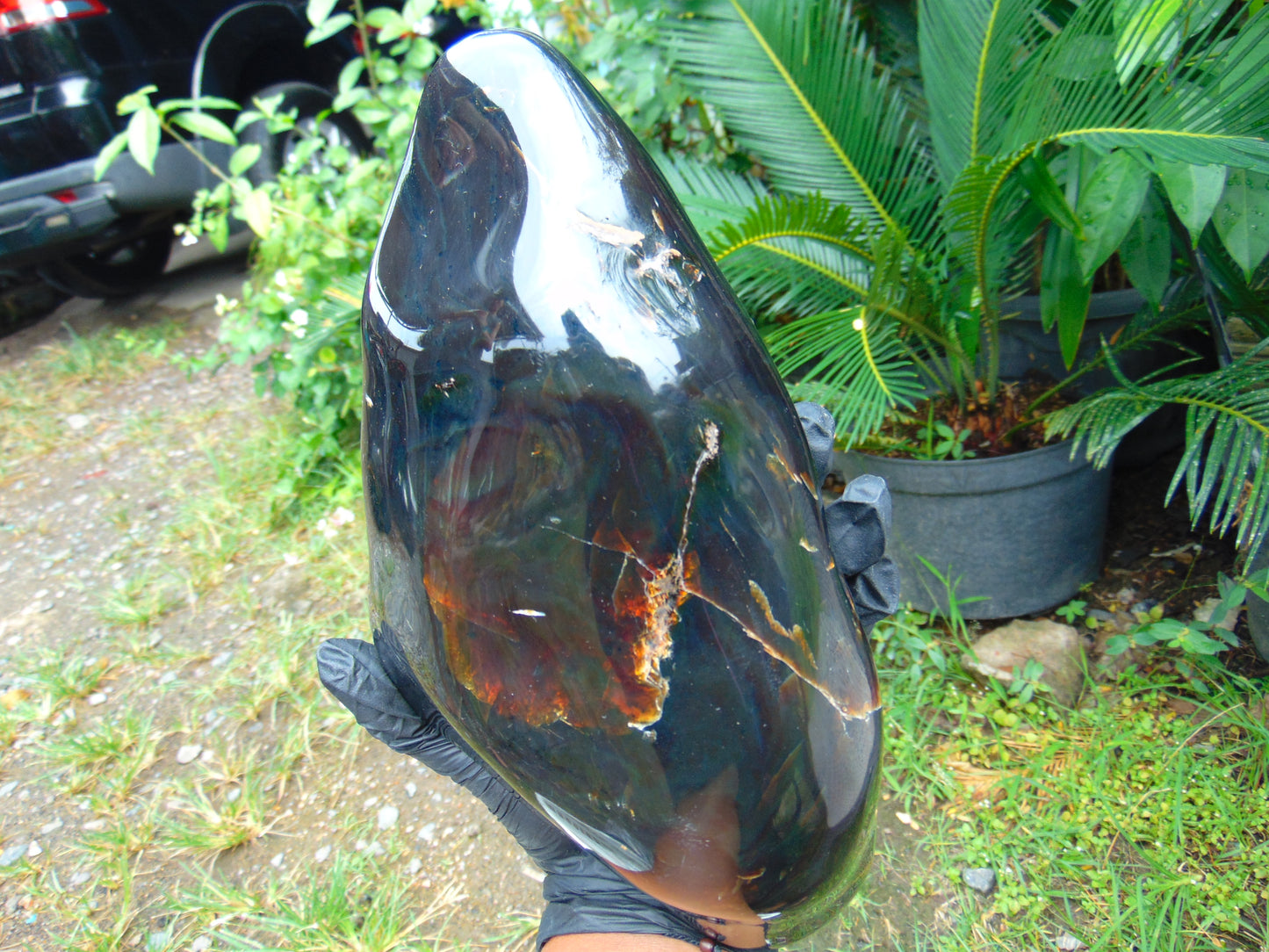 1251 gram full polished Indonesian Dark Amber for Healing ML62