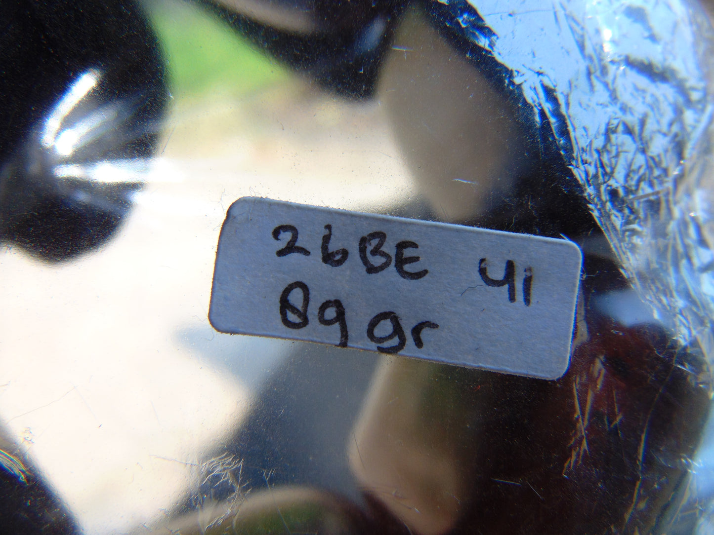 89 gr 7 Square Beads Bangle Indonesian Amber for Healing 26BE41