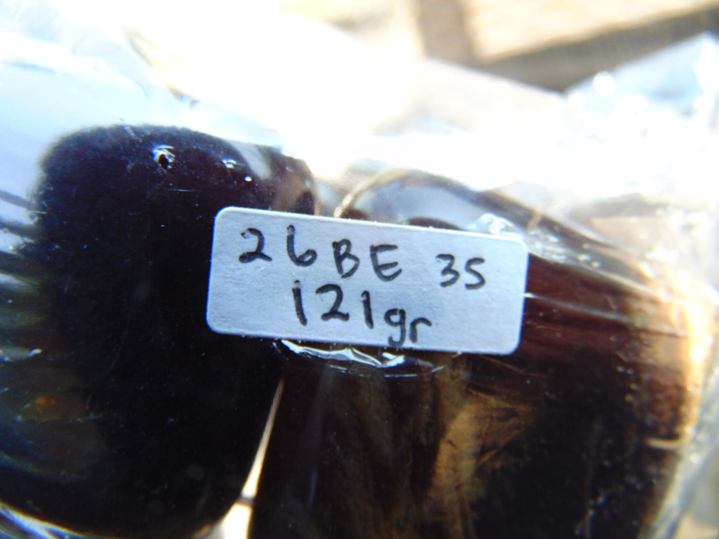 121 gr 7 Square Beads Bangle Indonesian Amber for Healing 26BE35