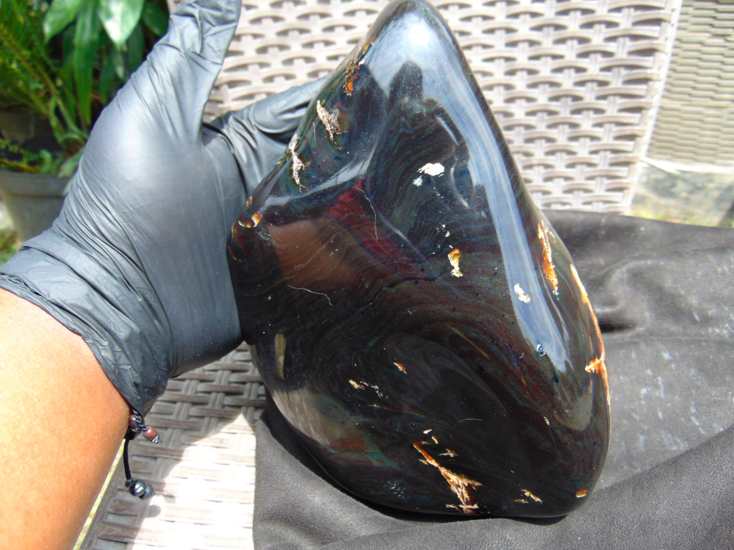 1333 gram Big Full Polished Indonesian Dark Amber for Healing ML63
