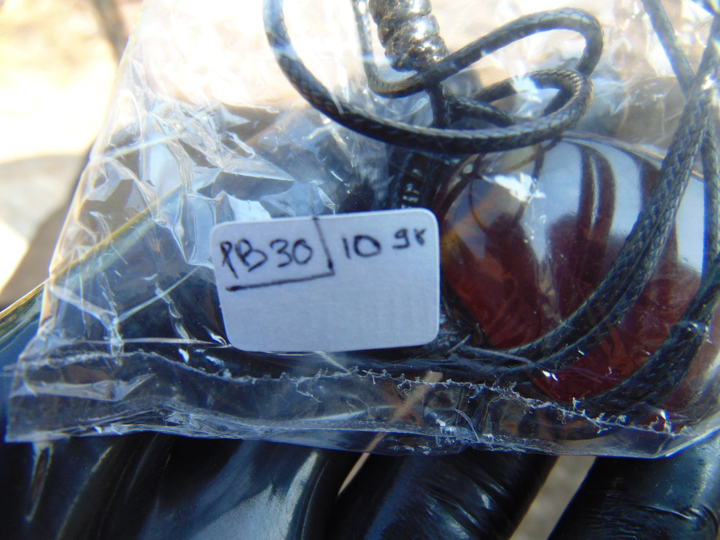 10 gram Pendant Indonesian Crystal Amber for Healing pb30