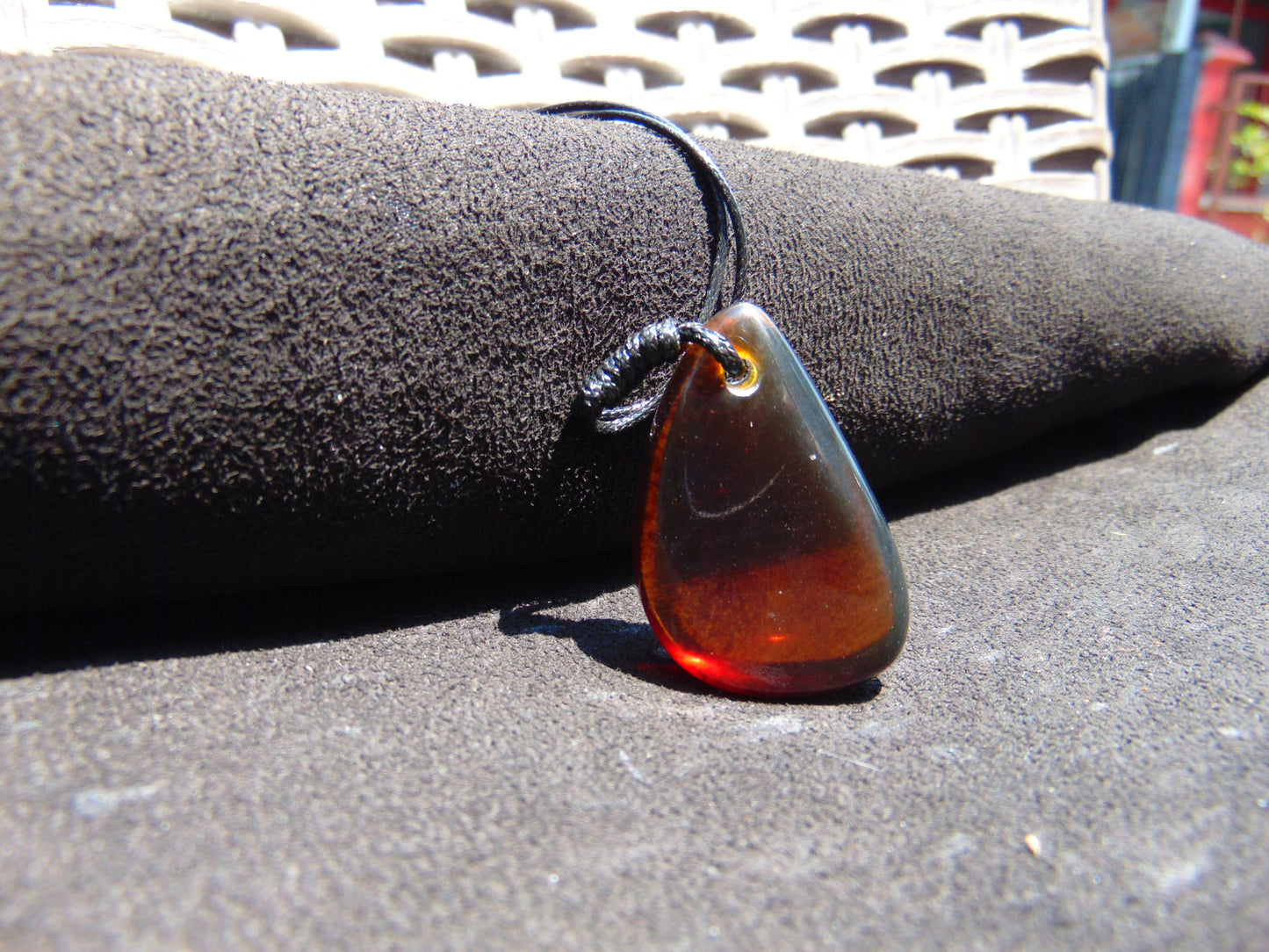 6 gr Pendant Indonesian Blue Amber for Healing Y27