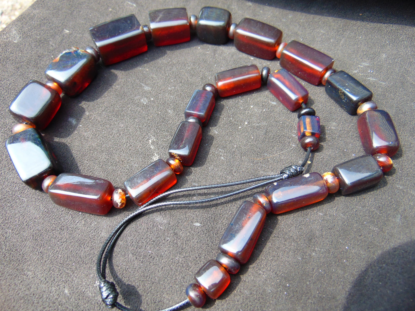 108 gram Small Beads Combination Necklace Indonesian Amber for Healing NE60