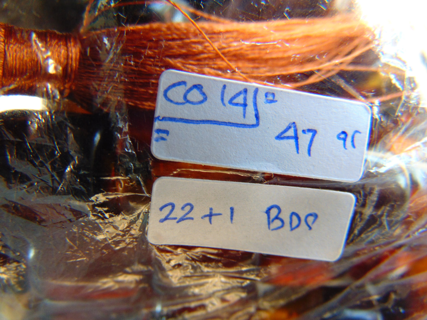 47 gr Komboloi Rosary 22+1 Beads 12x16 mm Indonesian Yellow Bluish Amber for Healing CO14