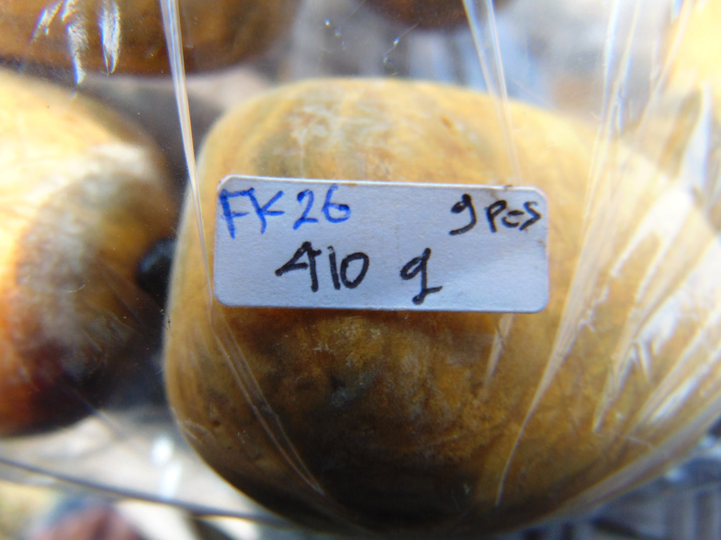 410 gr Big Necklace Indonesian Yellow Aromatic Amber for Healing FK26