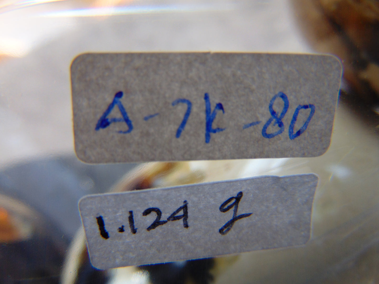 1124 gr Big Necklace Indonesian Amber for Healing A7K80