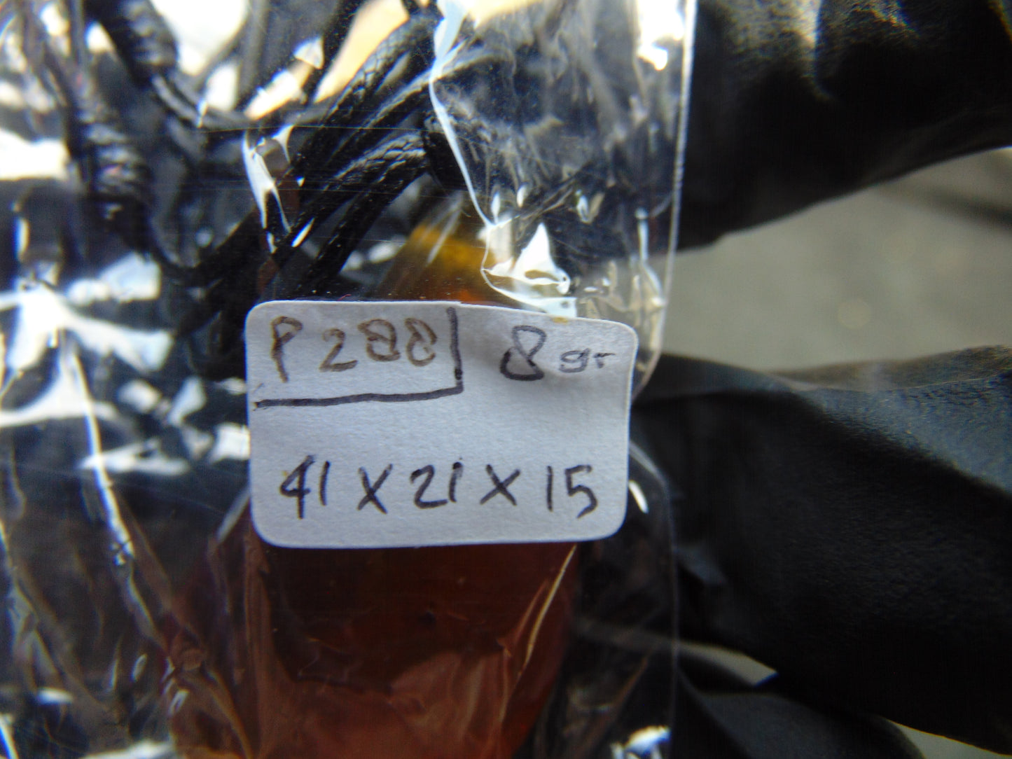 8 gram Pendant Indonesian Blue Amber for Healing P288