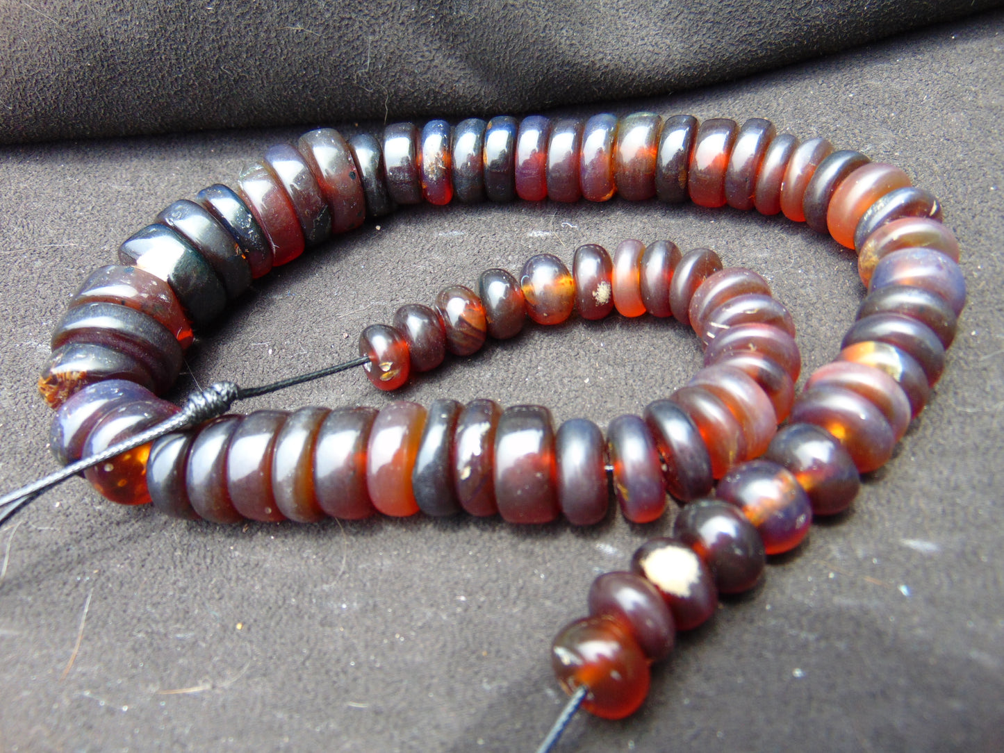 67 gram Small Beads Combination Necklace Indonesian Amber for Healing NE32