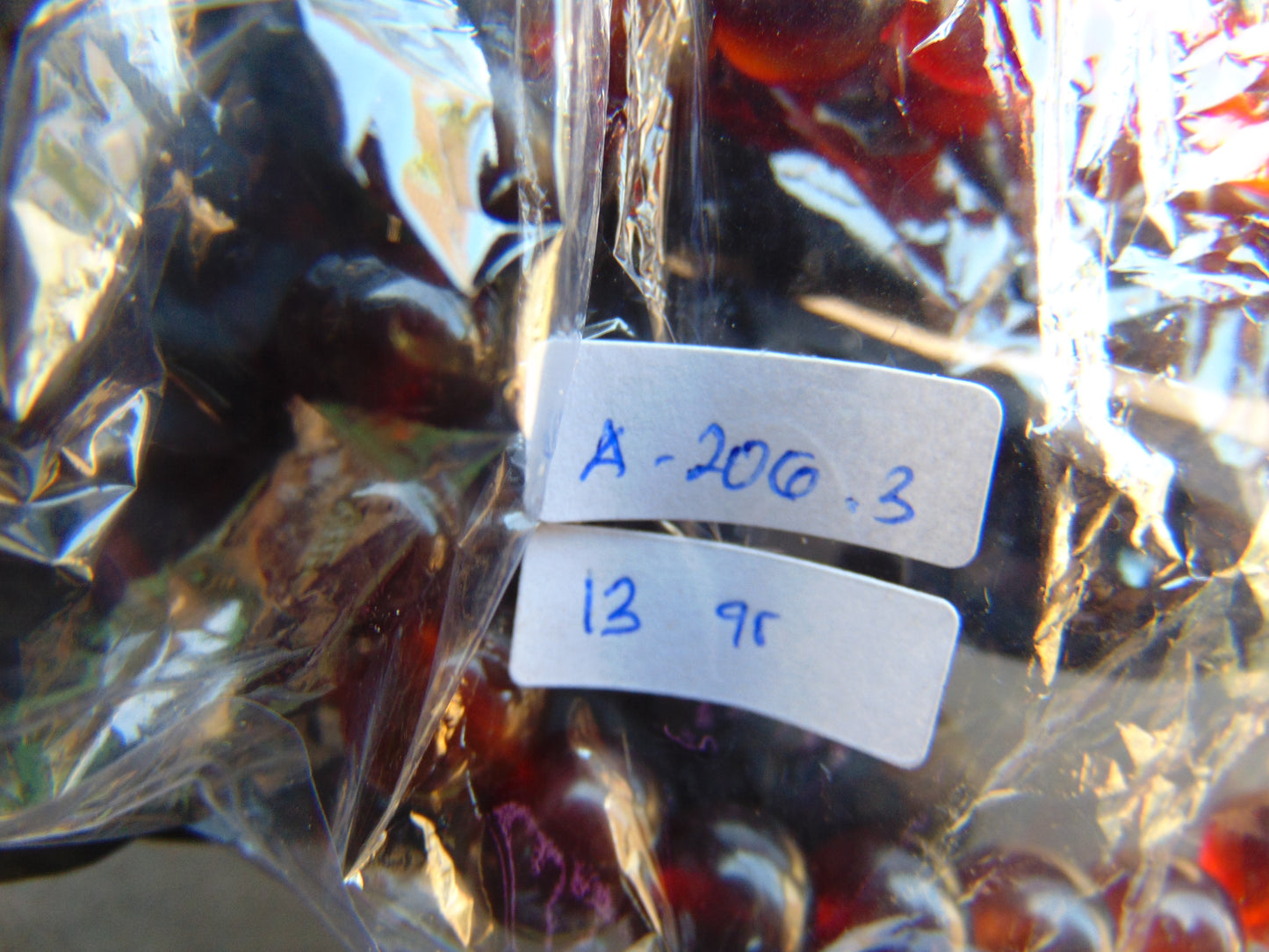 13 Gram Small Beads Bracelet Indonesian Amber for Healing A20G3