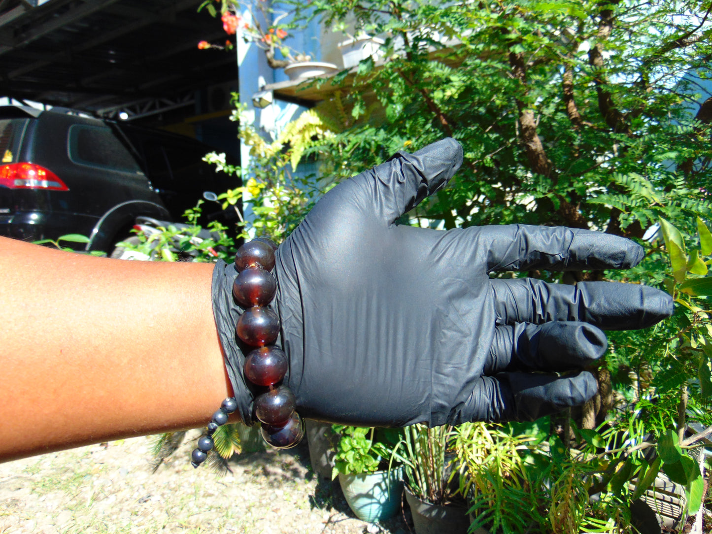31 Gram 14 Small Beads Bracelet Indonesian Red Amber for Healing FR60