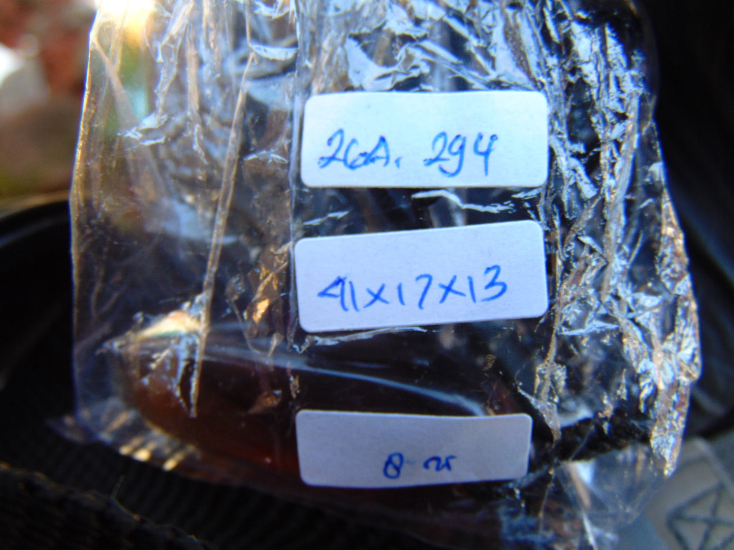 8 gram Pendant Indonesian Blue Amber for Healing 26A294