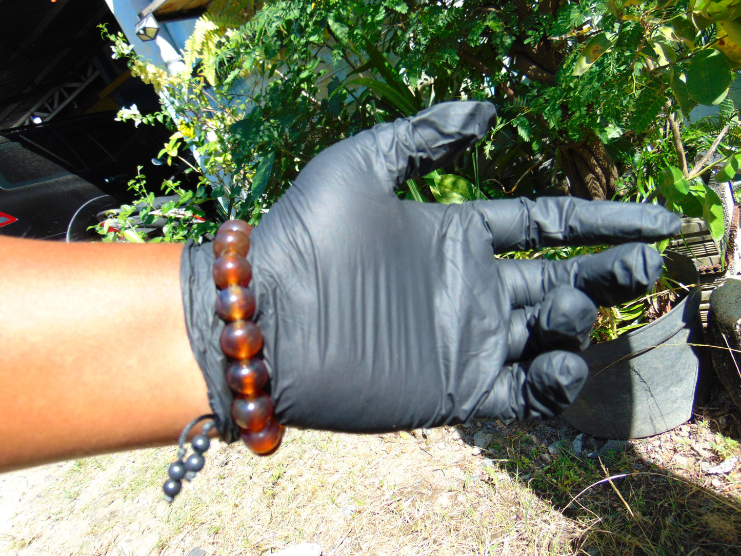 18 Gram 18 Small Beads Bracelet Indonesian Red Amber for Healing SB16
