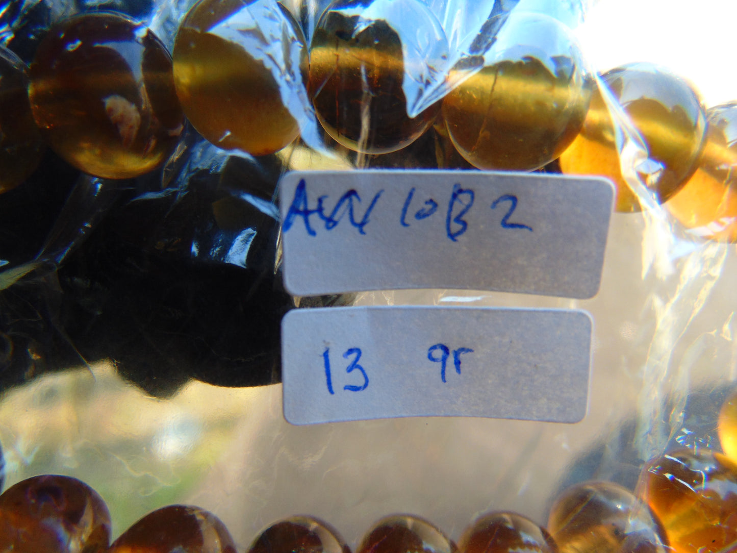 13 Gram Small Beads Bracelet Indonesian Amber for Healing AW10B2