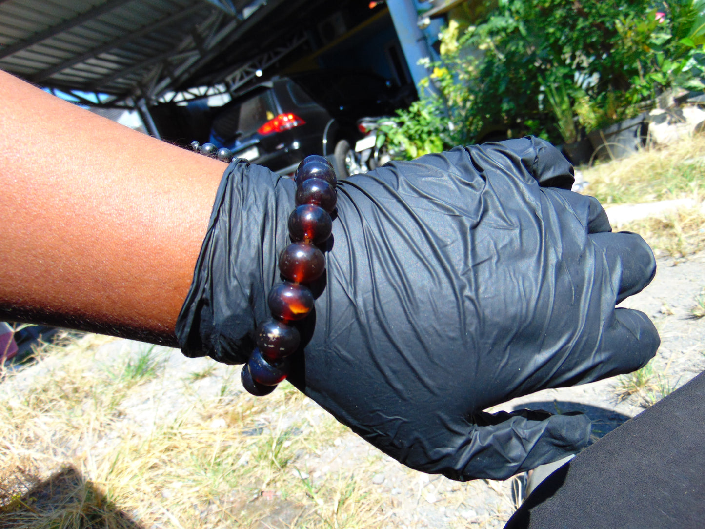 18 Gram 18 Small Beads Bracelet Indonesian Red Amber for Healing SB14
