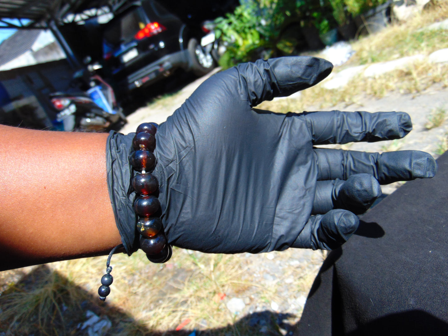 18 Gram 18 Small Beads Bracelet Indonesian Red Amber for Healing SB14