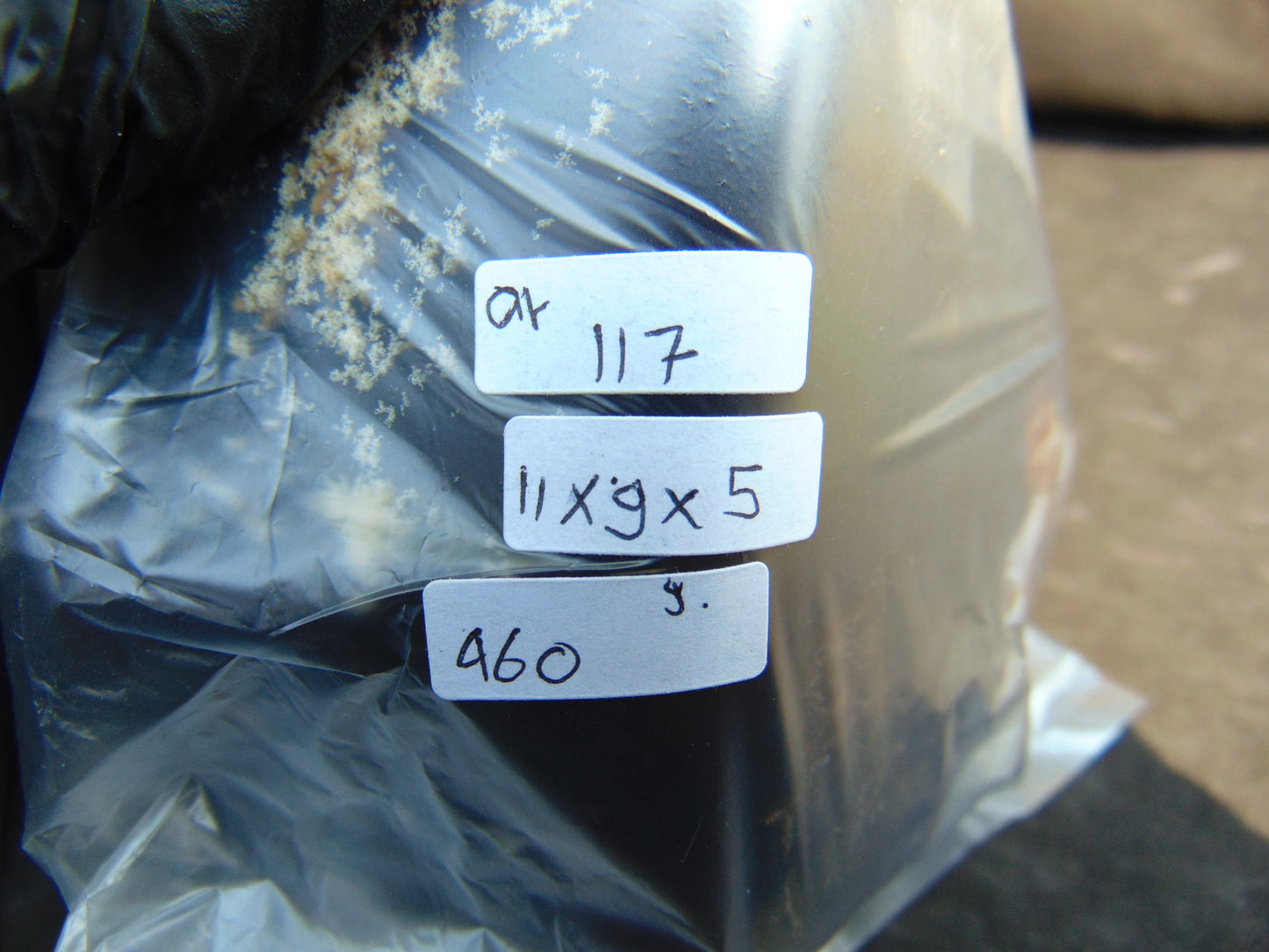 460 gram Full polished Indonesian Purple Blue Amber for Healing ar117