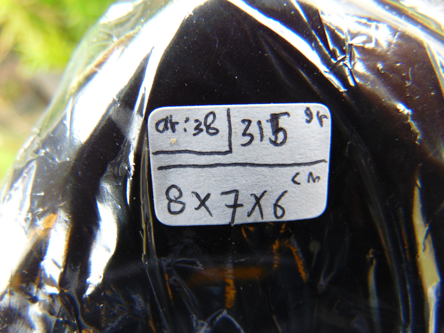 315 gram full polished 8x7x6 cm Indonesian Sumatra Dark Amber AR38