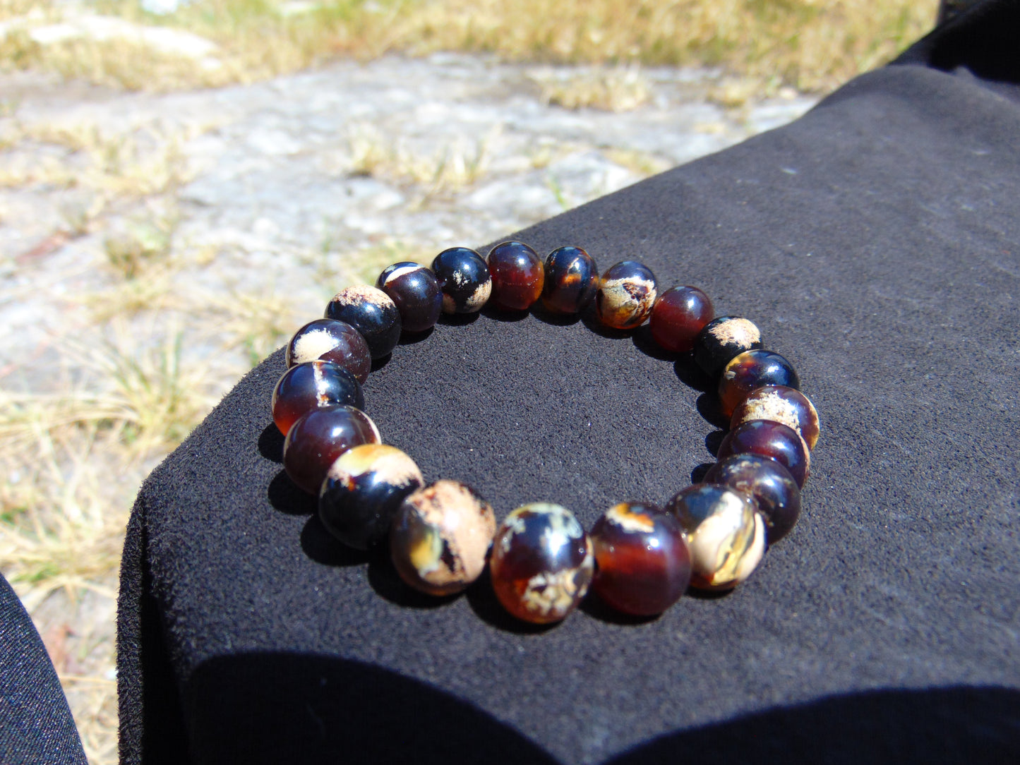 15 Gram 20 Small Beads Bracelet Indonesian Amber for Healing A662