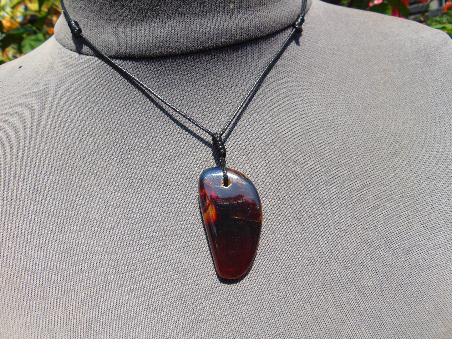 6 gr Pendant Indonesian Blue Amber for Healing P517