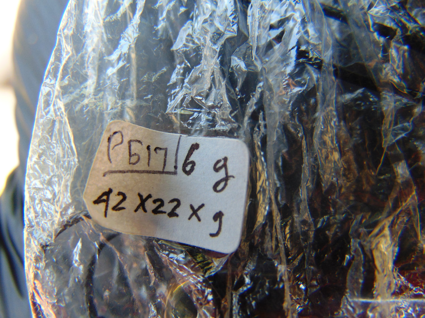 6 gr Pendant Indonesian Blue Amber for Healing P517