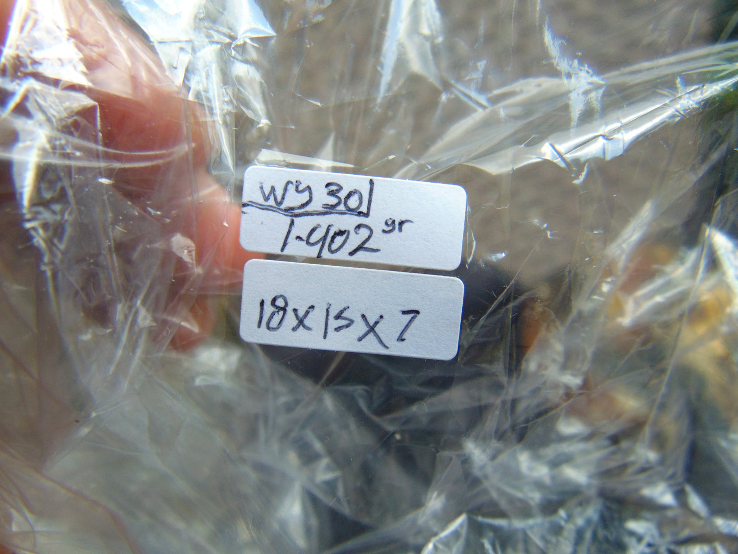 1407 gram Full polished Indonesian Inclusion Green Amber for Healing WY2