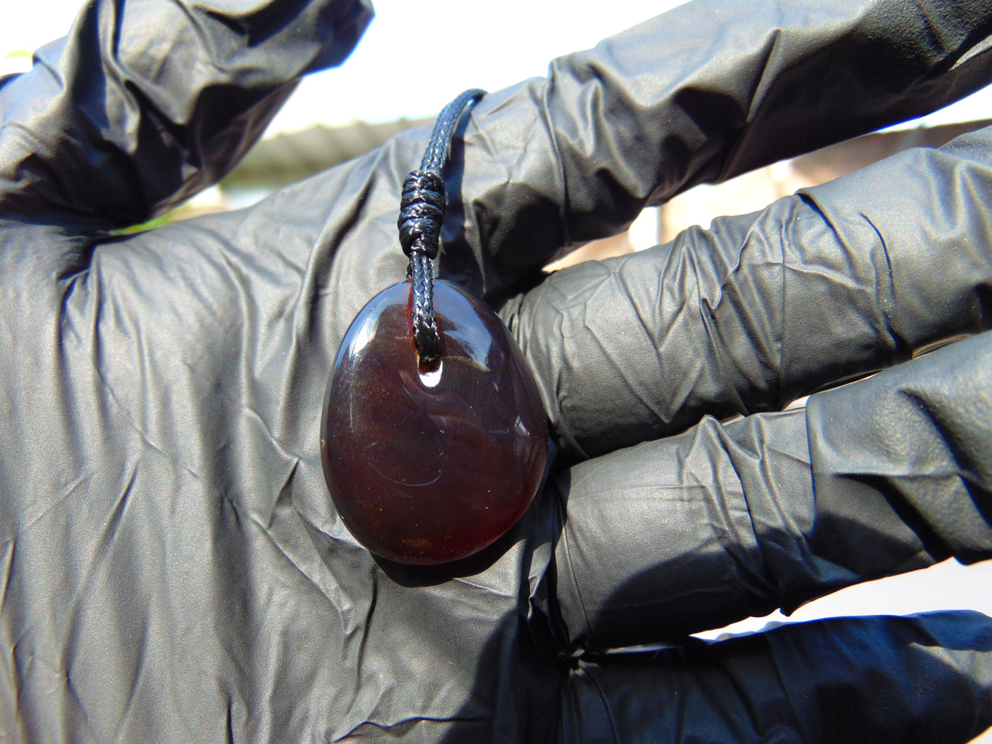 3 gram Pendant Indonesian Red Amber for Healing 25A166