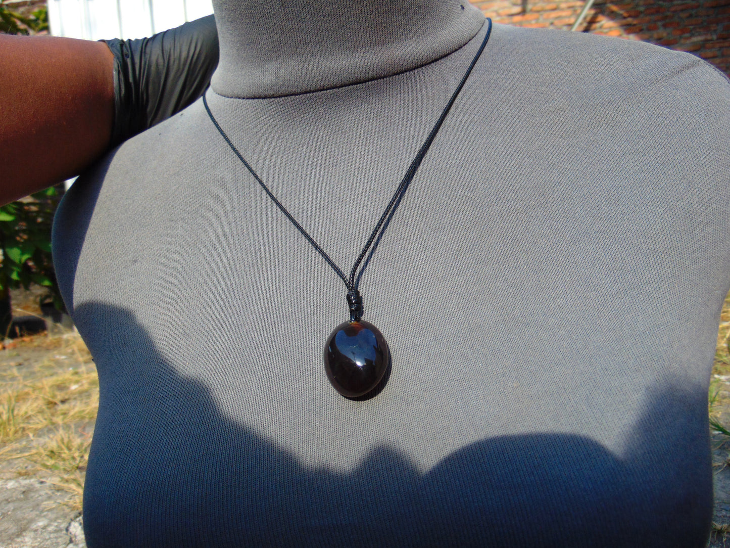 3 gram Pendant Indonesian Red Amber for Healing 25A166