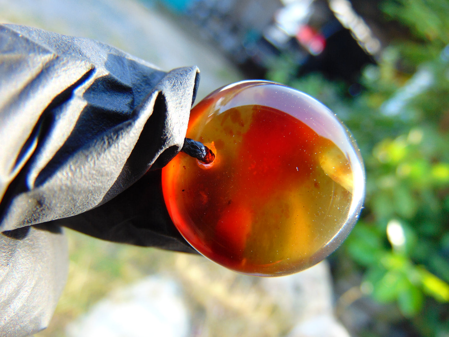 3 gram Pendant Indonesian Amber for Healing 25A161