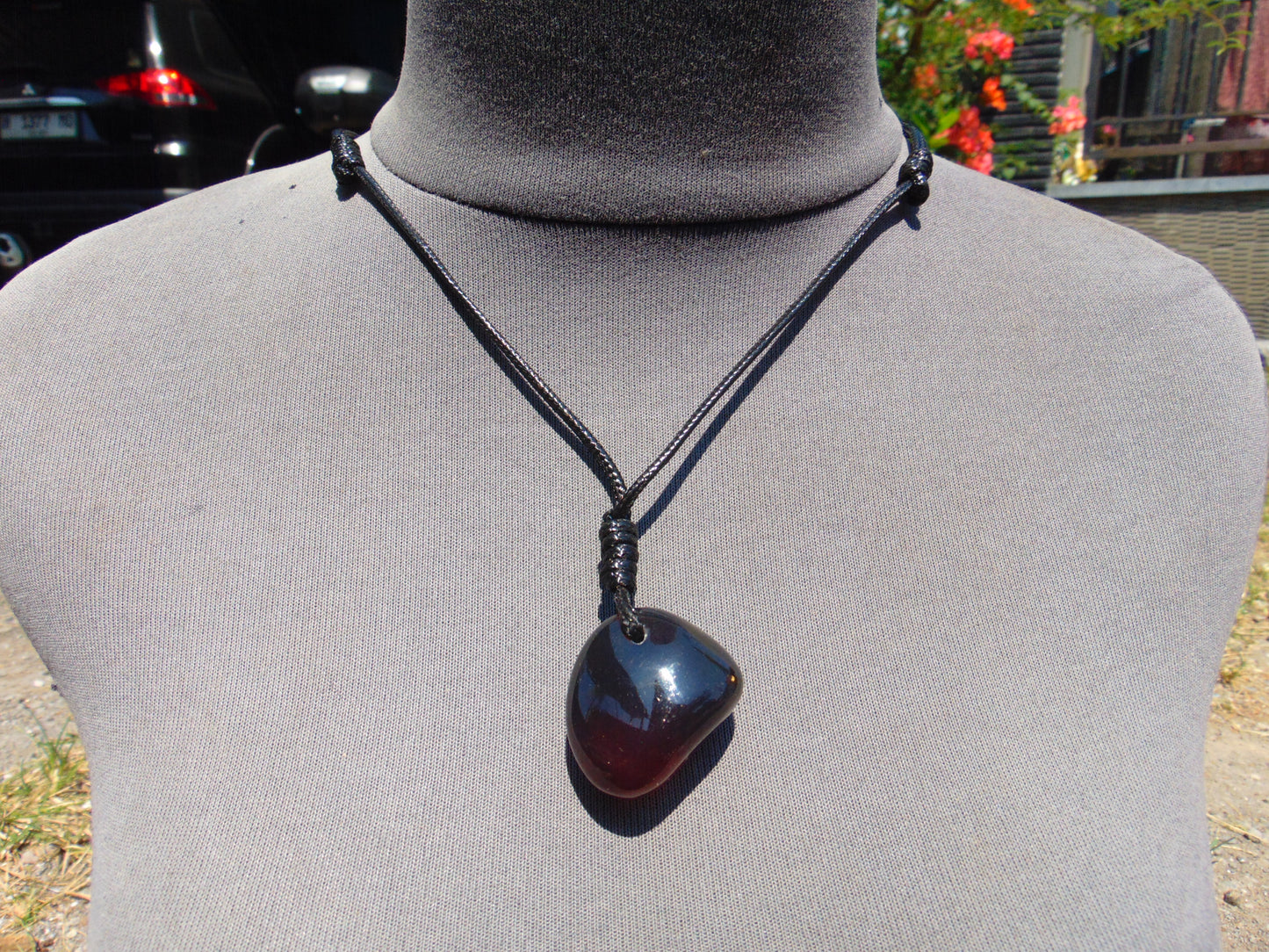 14 gr Pendant Indonesian Blue Amber for Healing P515